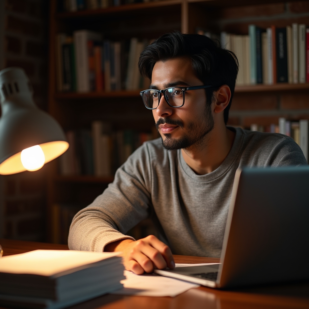 Portrait of Marcus Iyer, curriculum writer